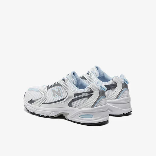 New Balance 530 White Light Chrome Blue